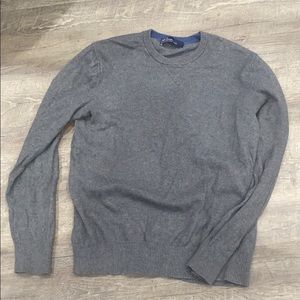 Gray sweater